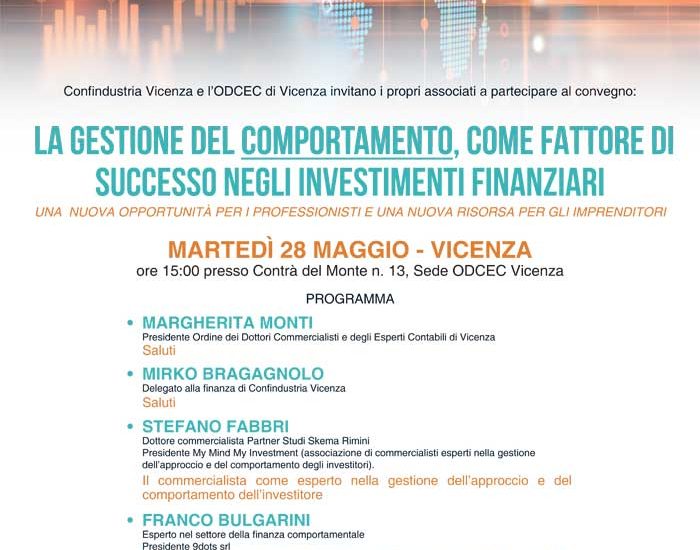 9 dots - Convegno a Vicenza presso ordine dei commercialisti e degli esperti contabili
