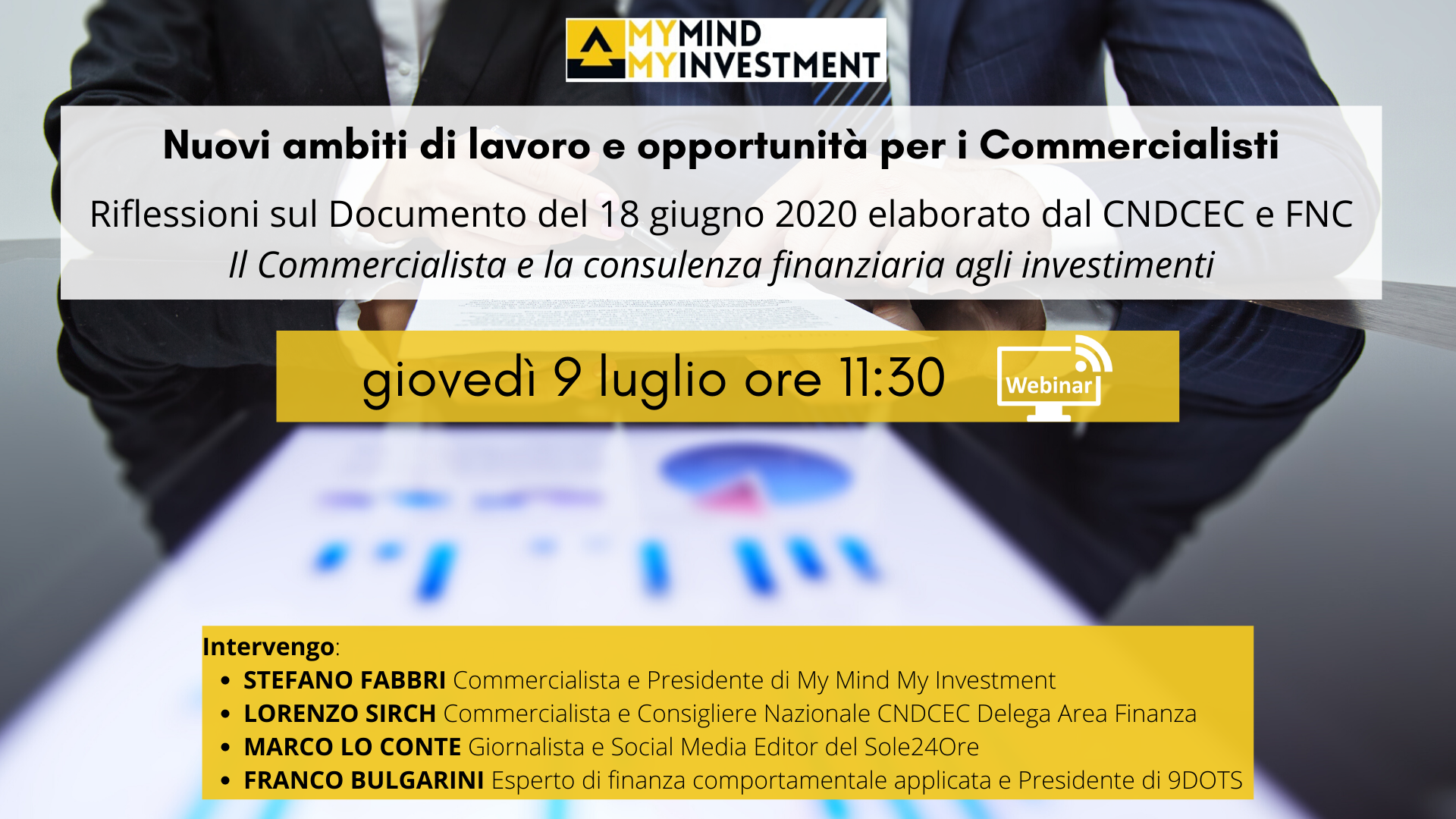 09/07/2020 – Webinar “Come accedere a nuovi ambiti di lavoro e aprirsi a nuove opportunità professionali”